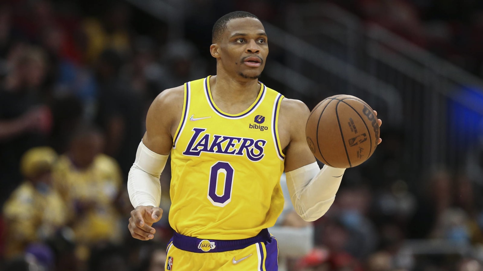 Russell Westbrook scoffs at reporter's Ja Morant question