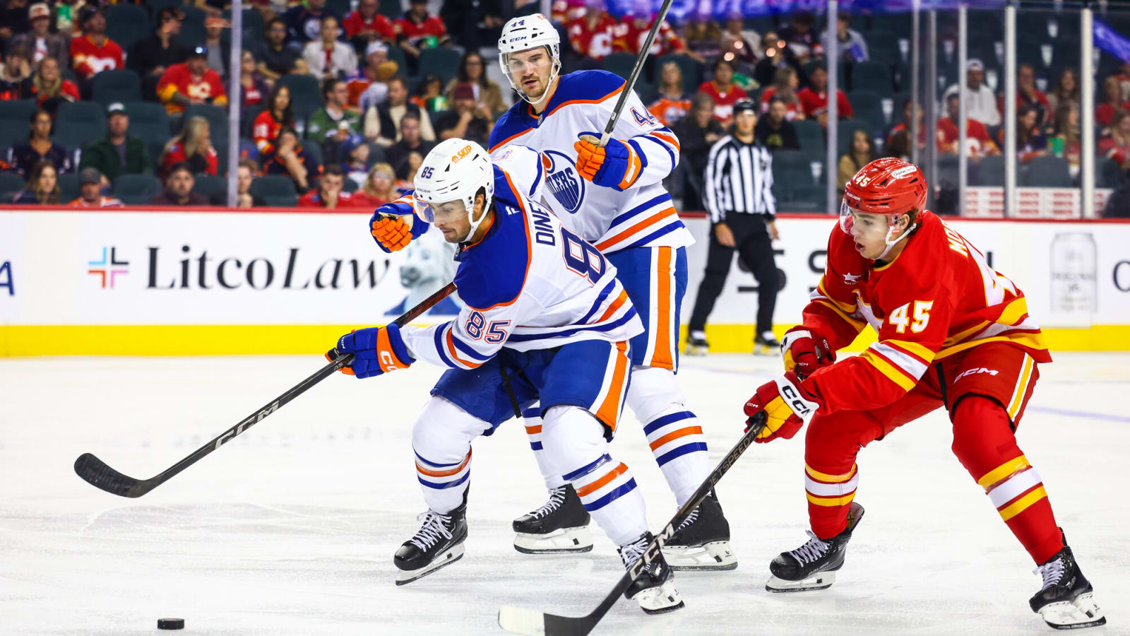 Oilers recall pair of players on an emergency basis
