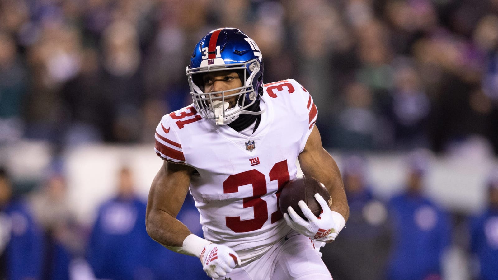 Giants' Matt Breida shares harsh reality for Saquon Barkley, running backs