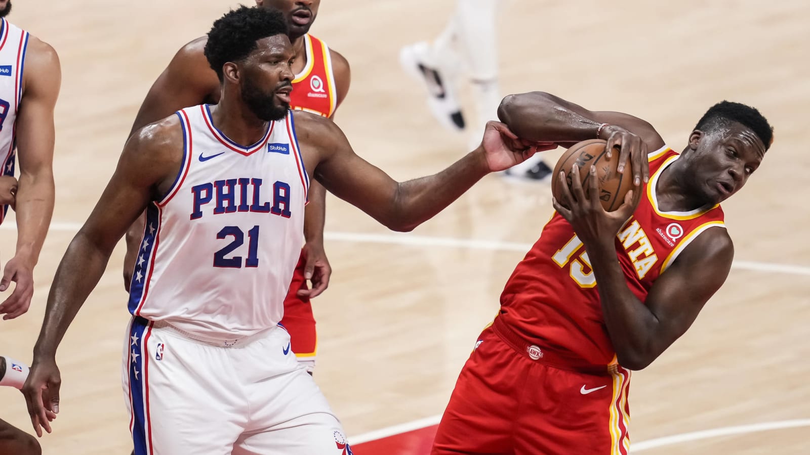 Clint Capela shares his strategy for slowing down Joel Embiid