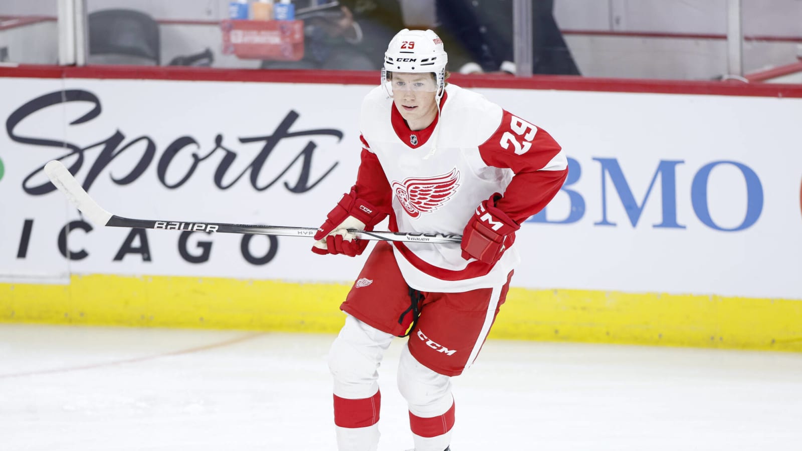 Red Wings Pick Danielson Stars In Canadian Victory