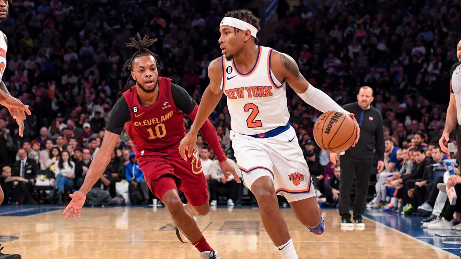 Miles McBride supplants Derrick Rose in Knicks 9-man rotation