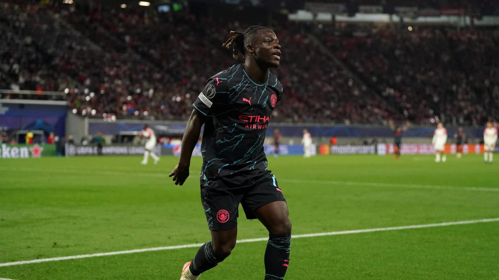 Watch: Doku adds the gloss for Man City at Leipzig