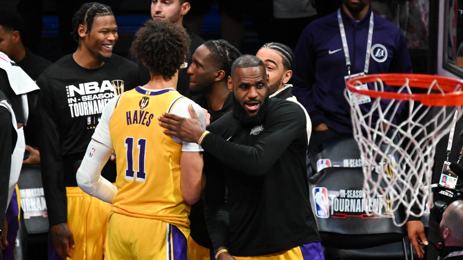 Lakers Undecided On Raising Banner If They Win NBA In-Season Tournament Championship