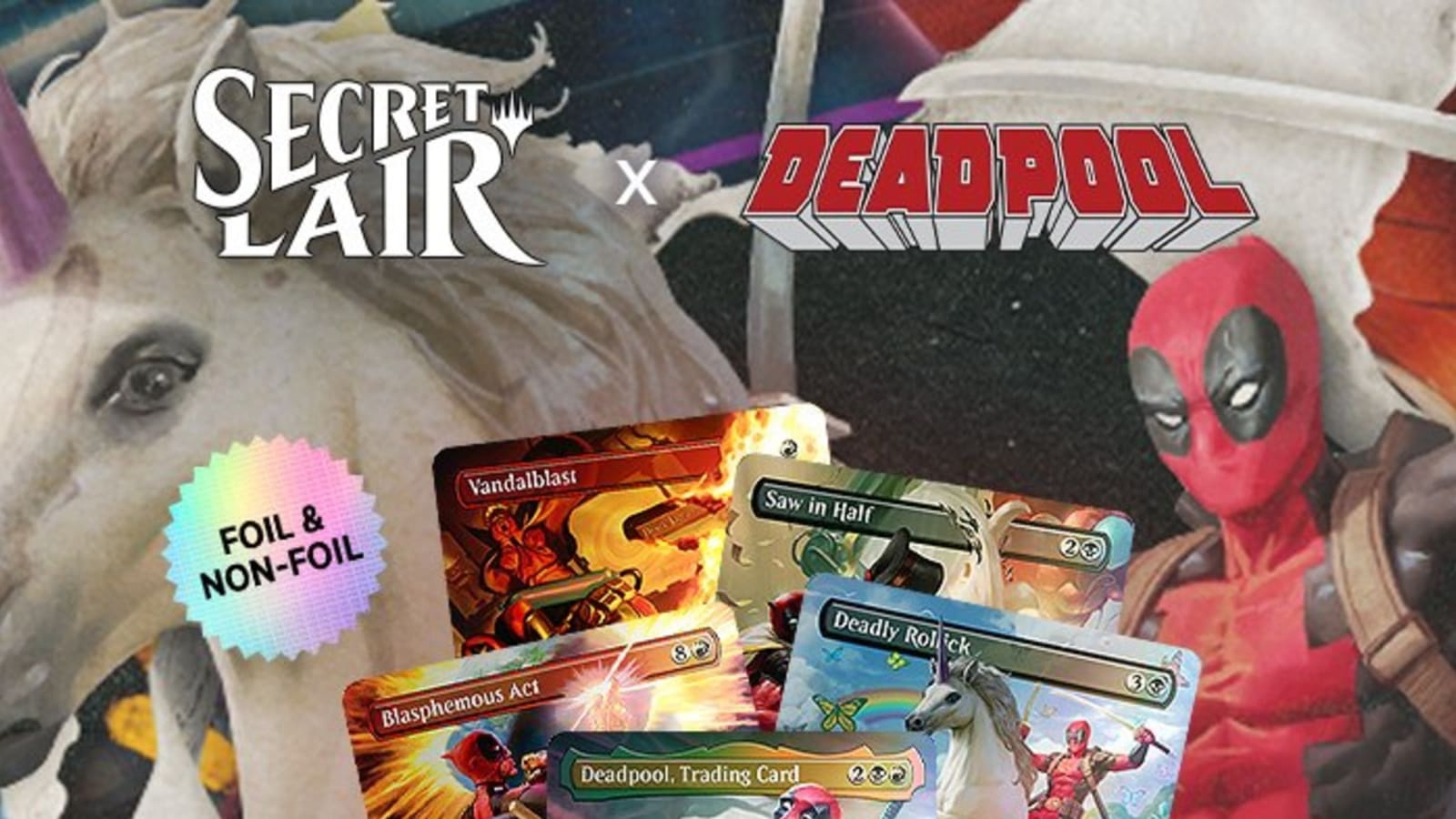 Deadpool MAGIC: THE GATHERING Cards Are Next Marvel Collab Drop