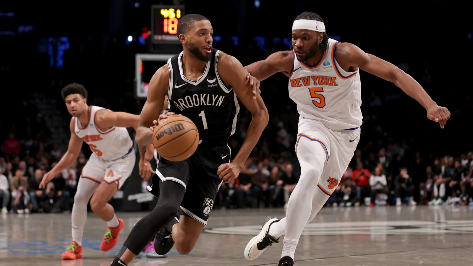 Watch: Nets’ Mikal Bridges gets heavily booed on his home court despite ground-breaking 36-point outing against the Knicks