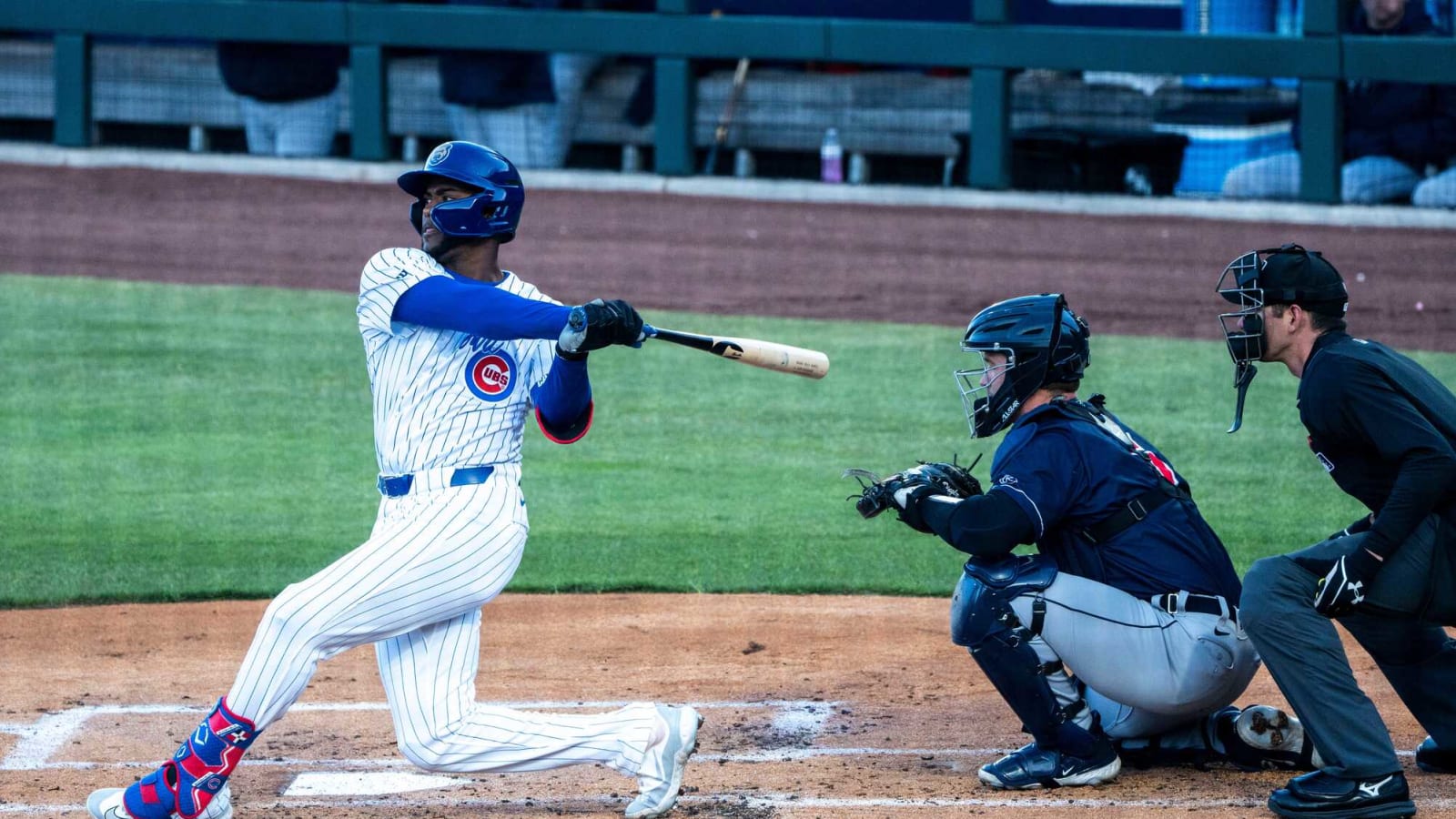 Chicago Cubs power-hitting righty getting reps at 1B