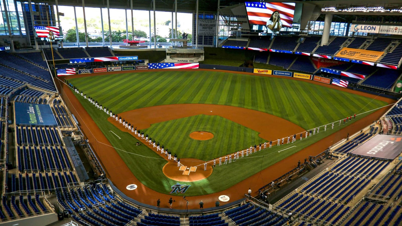 Marlins to use drone disinfectant program to clean ballpark