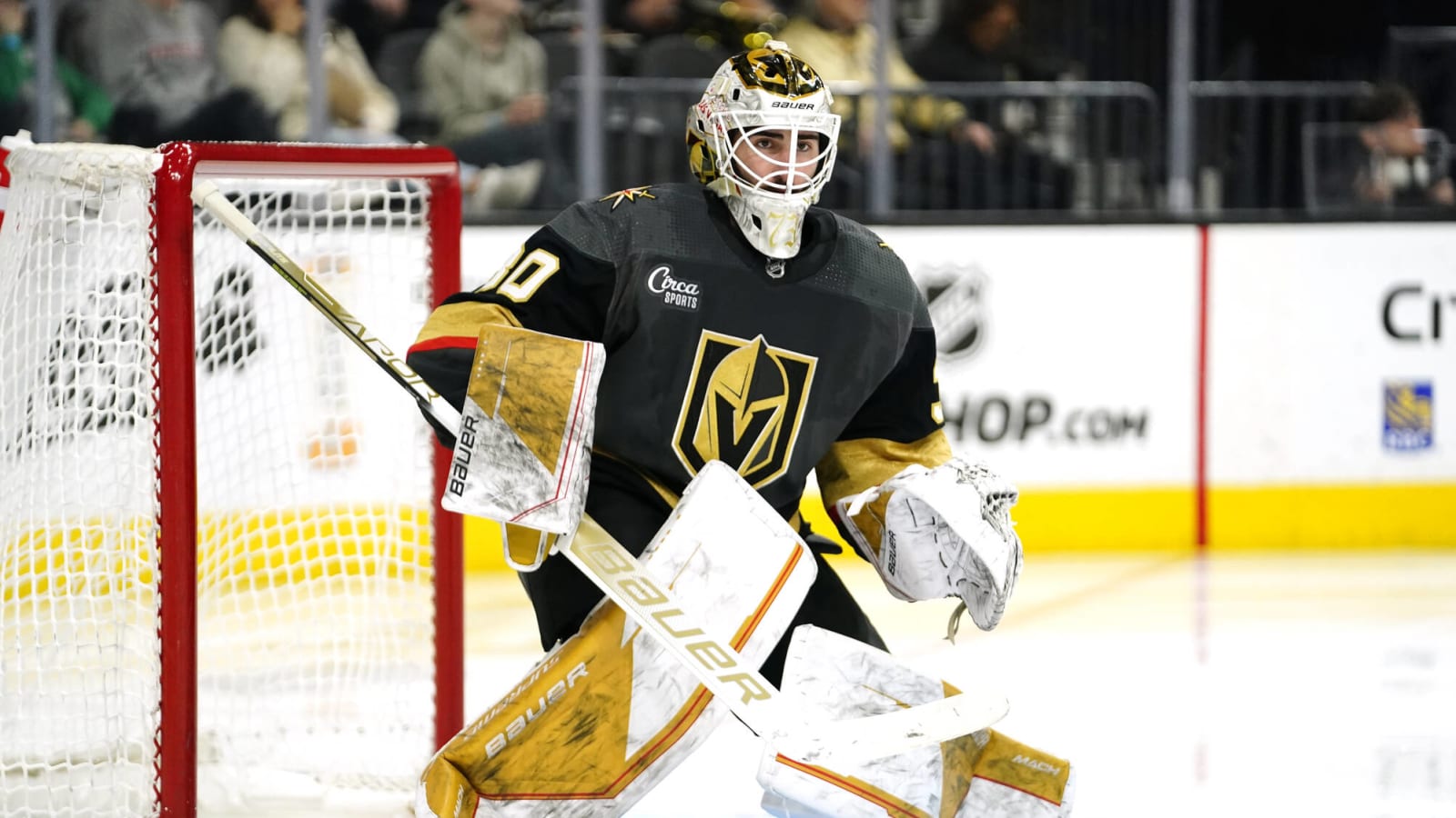 Golden Knights re-sign depth netminder