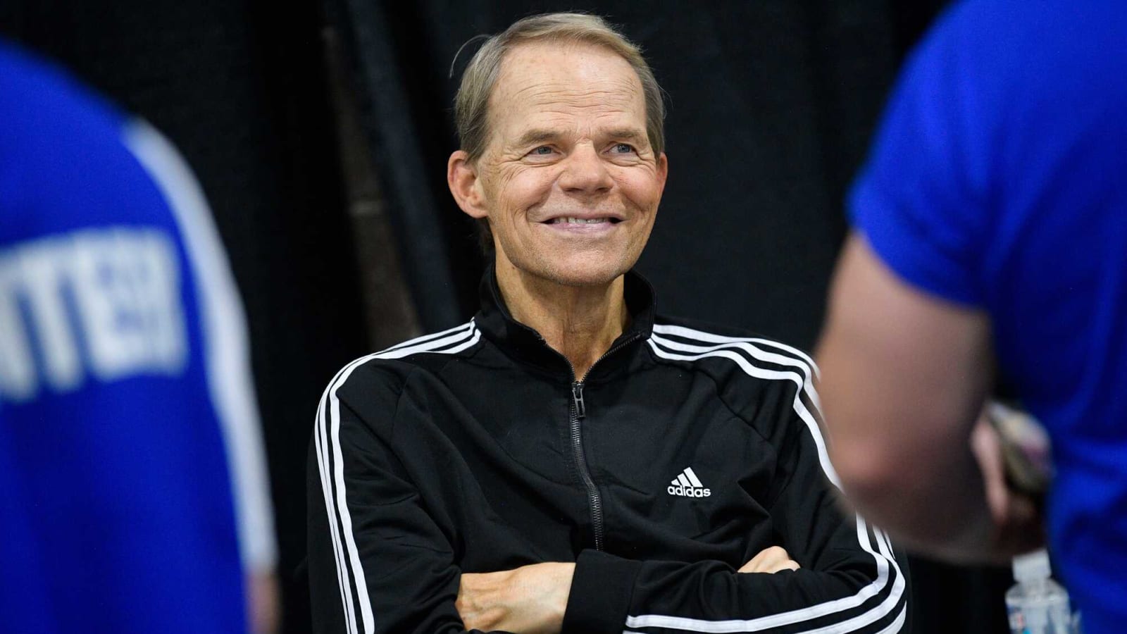 Lex Luger Stands Up From His Wheelchair On His Own Power