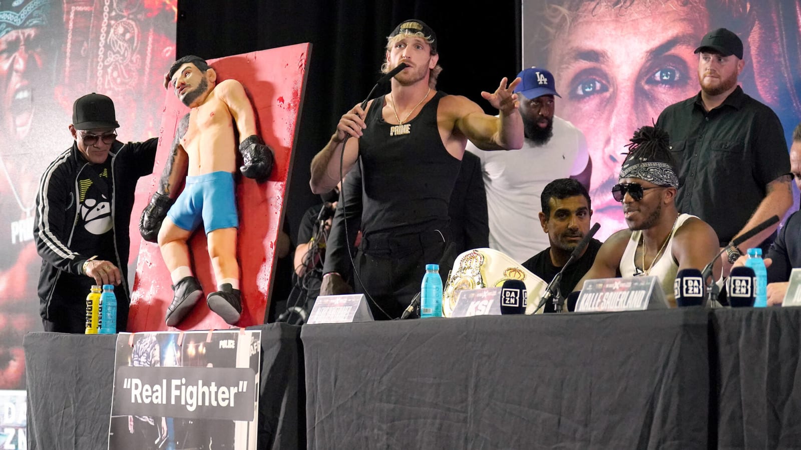 New angle shows the exact moment Logan Paul was cut by Dillon Danis and then hit with a bottle