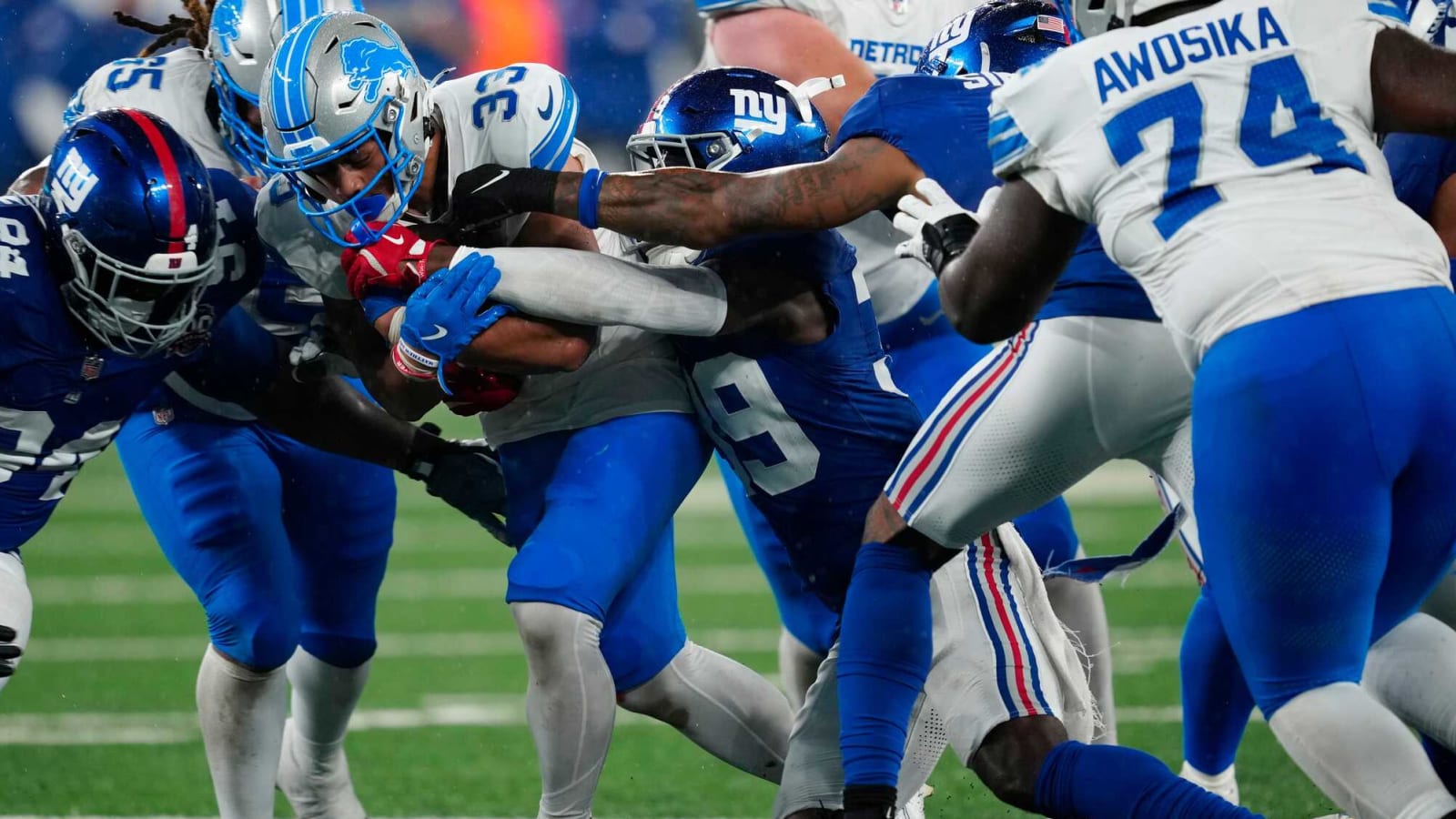 Lions Evaluating Playing Two Running Backs Together More