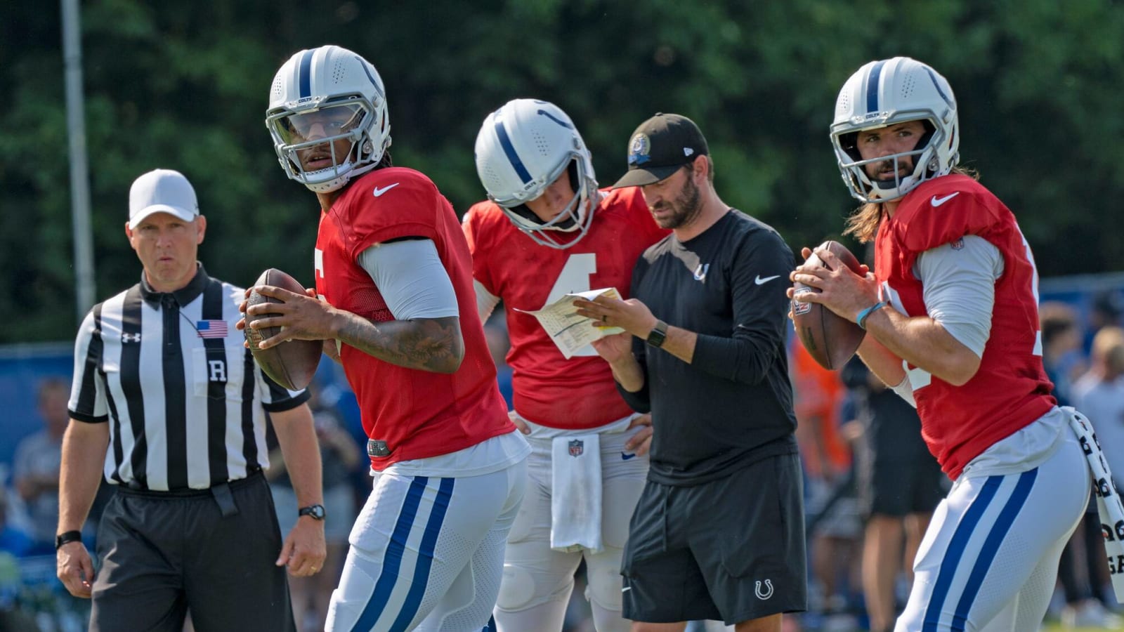 Richardson, Minshew headtohead on first Colts depth chart Yardbarker