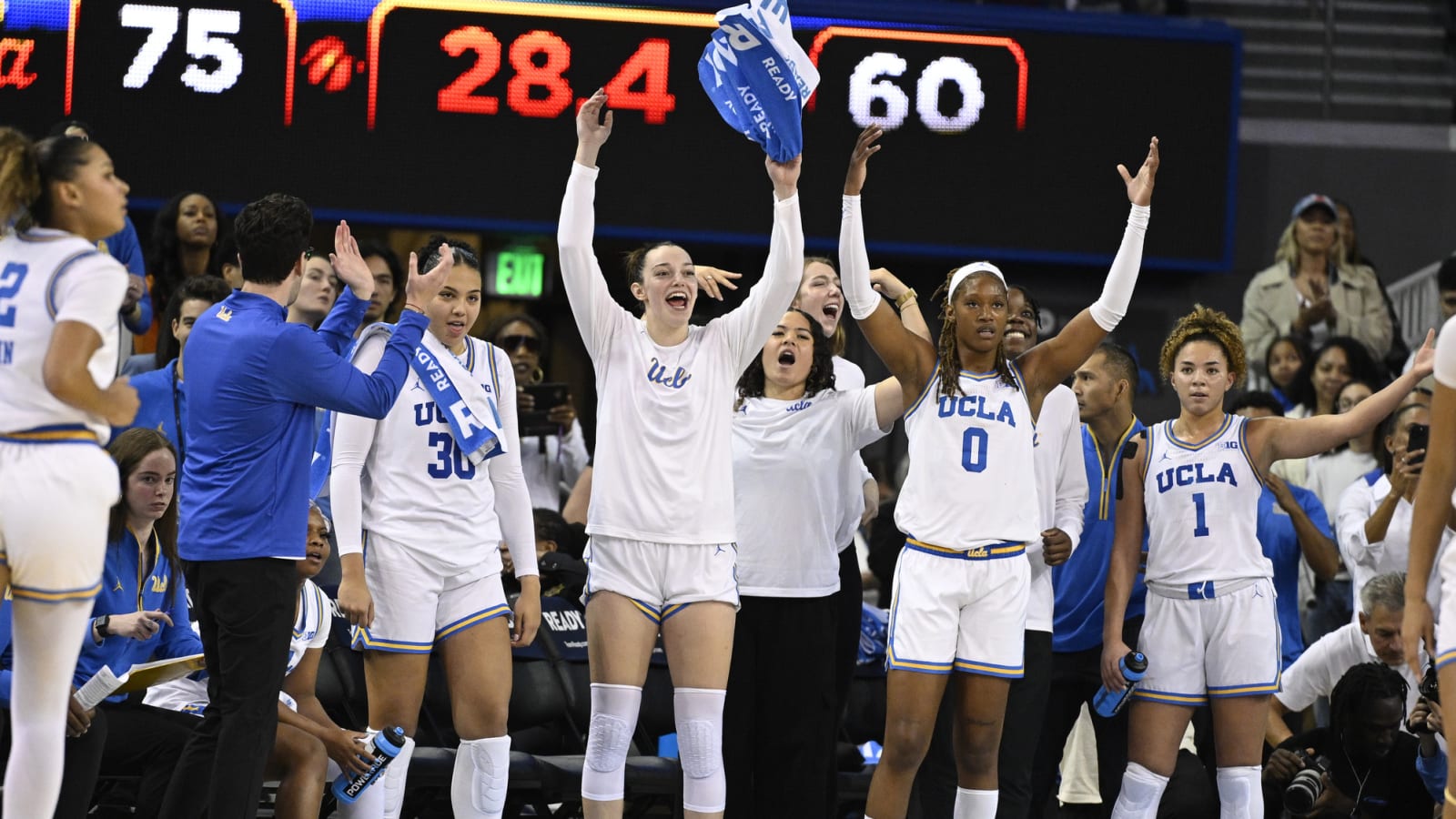 UCLA snaps South Carolina women's 43-game winning streak