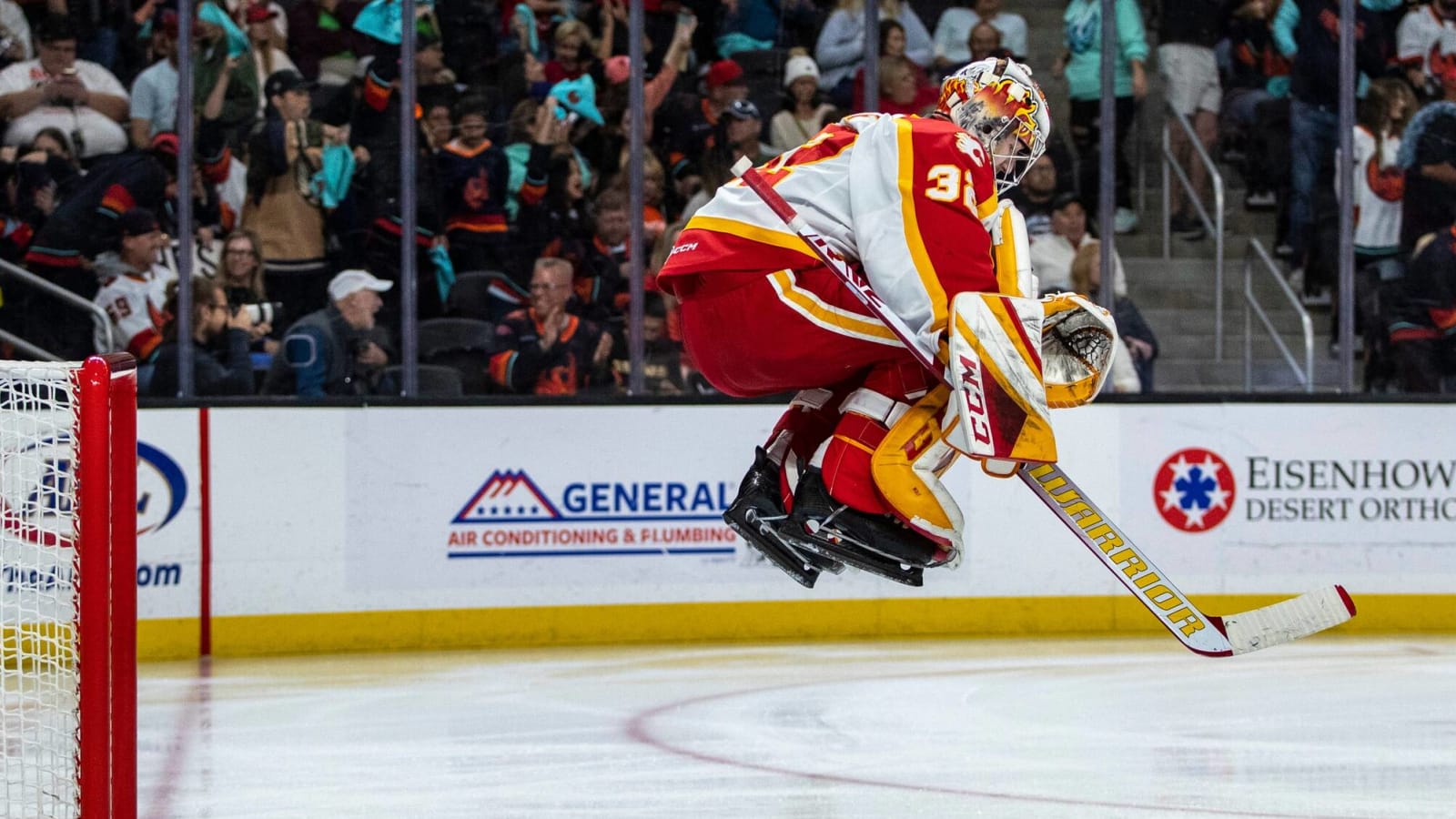  Shorthanded Flames sunk by Seattle