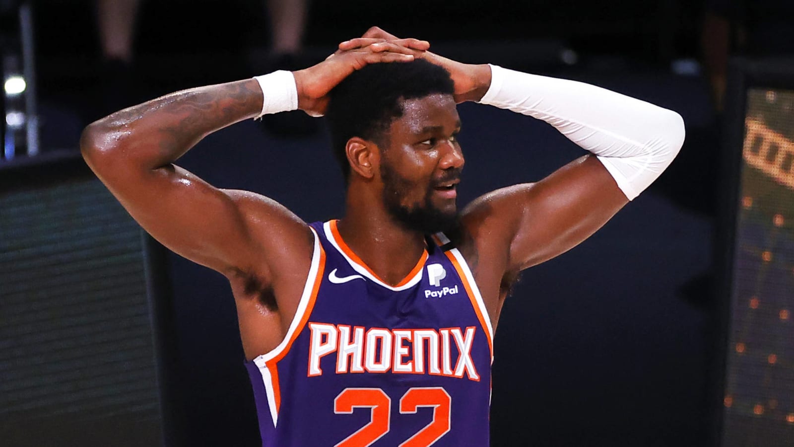 Suns' Deandre Ayton missed COVID-19 test on Sunday 