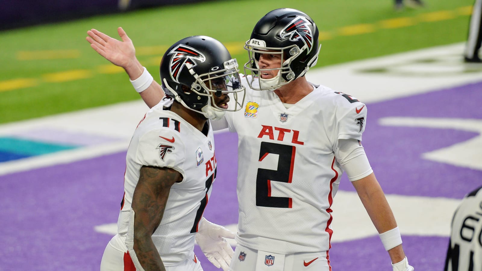 Falcons undecided on futures of Matt Ryan, Julio Jones