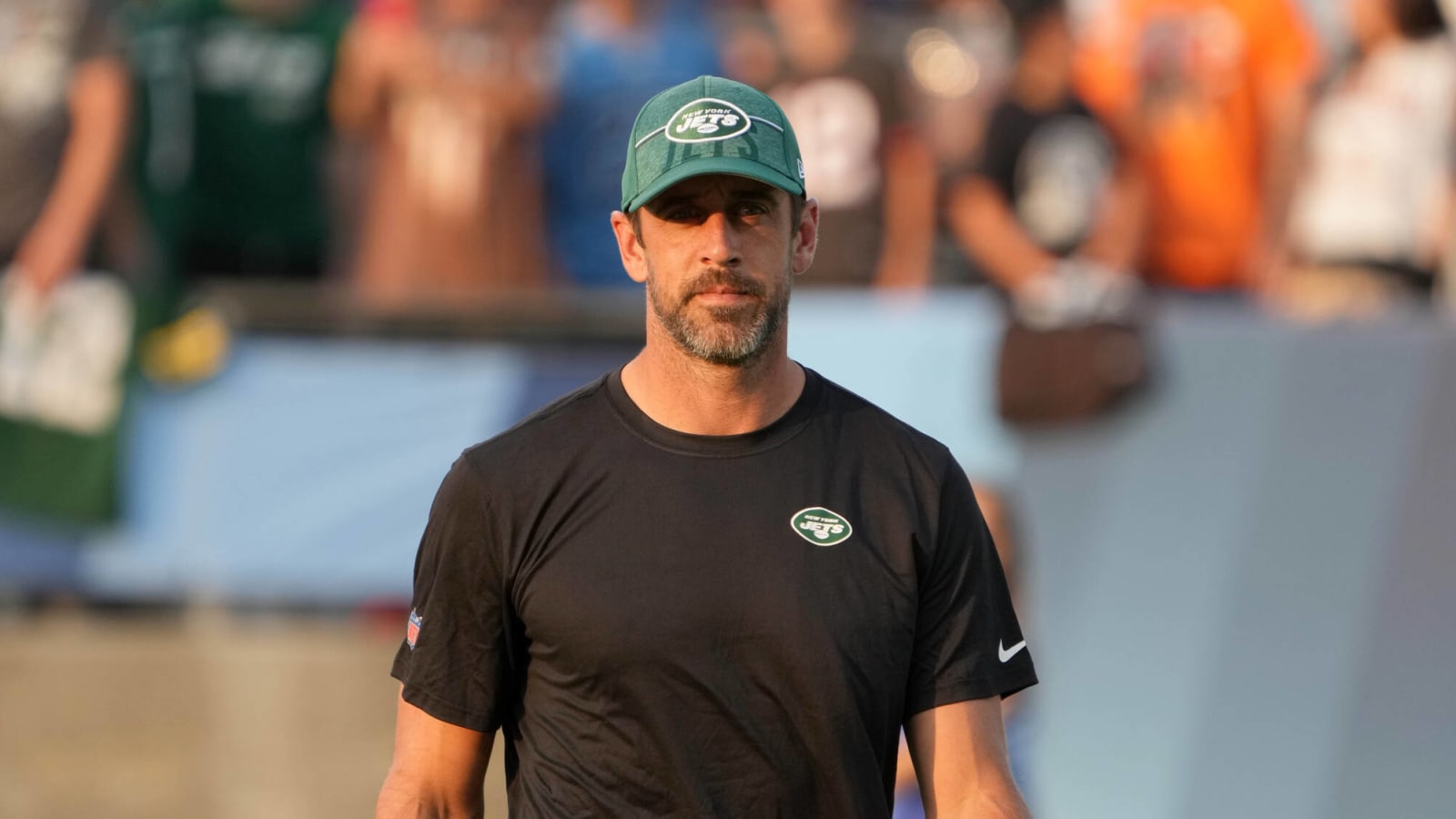 Jets teammates get first glimpse of frustrated Aaron Rodgers