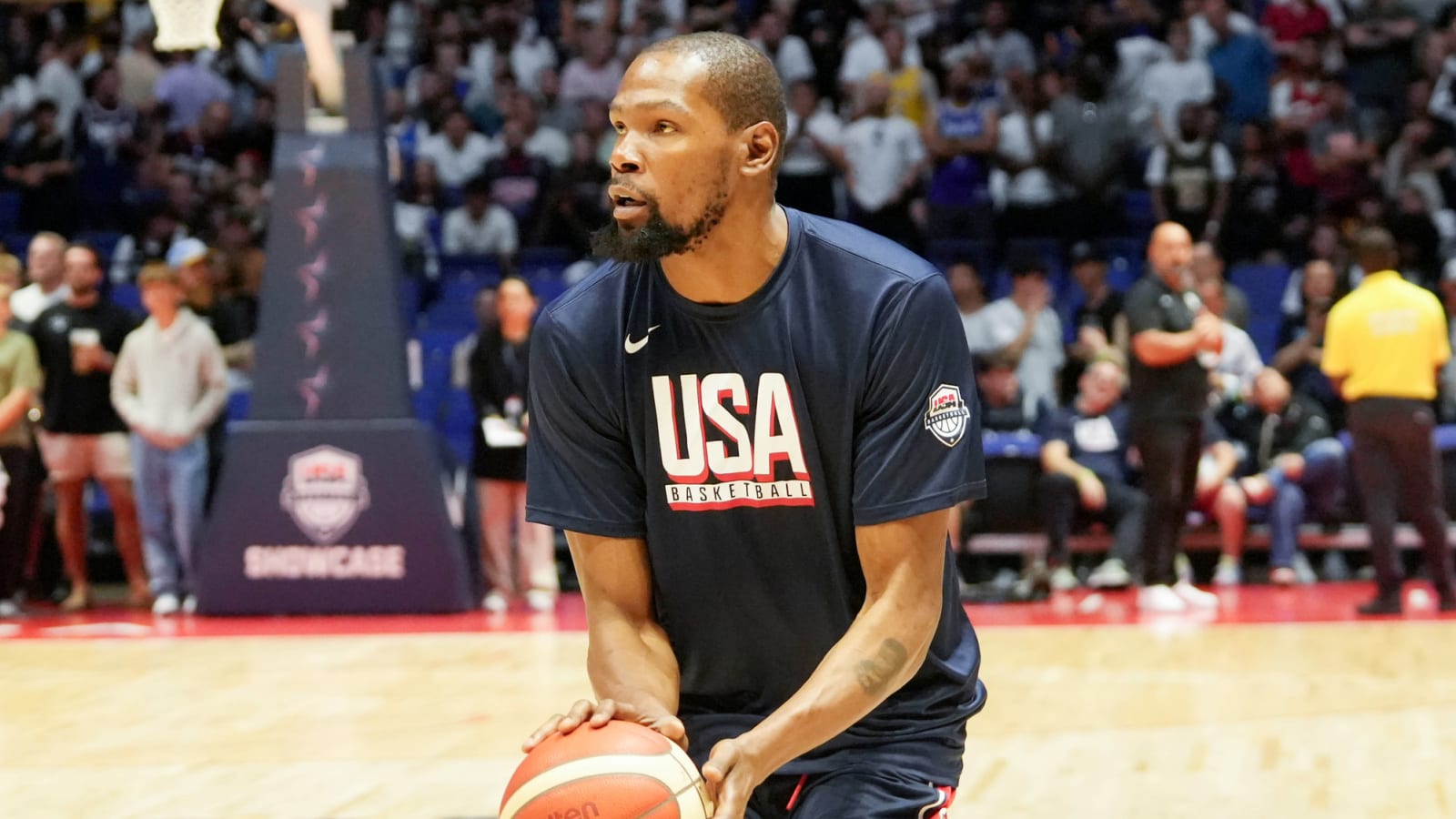 Watch: Kevin Durant starts off hot in Paris Games debut