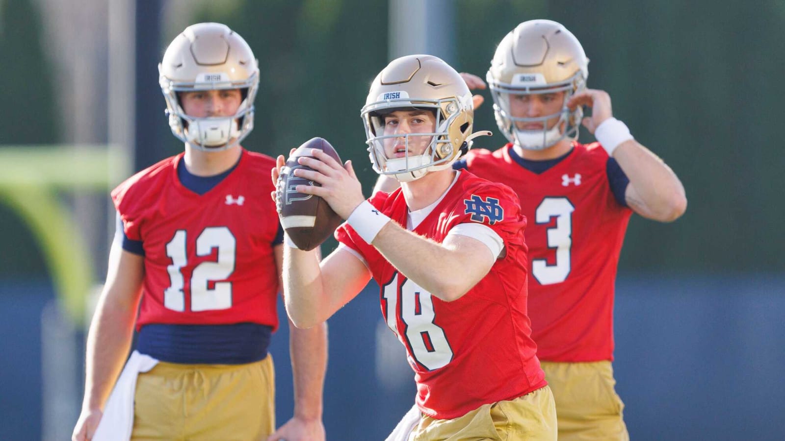 Notre Dame Football Quarterback Competition Is Underway
