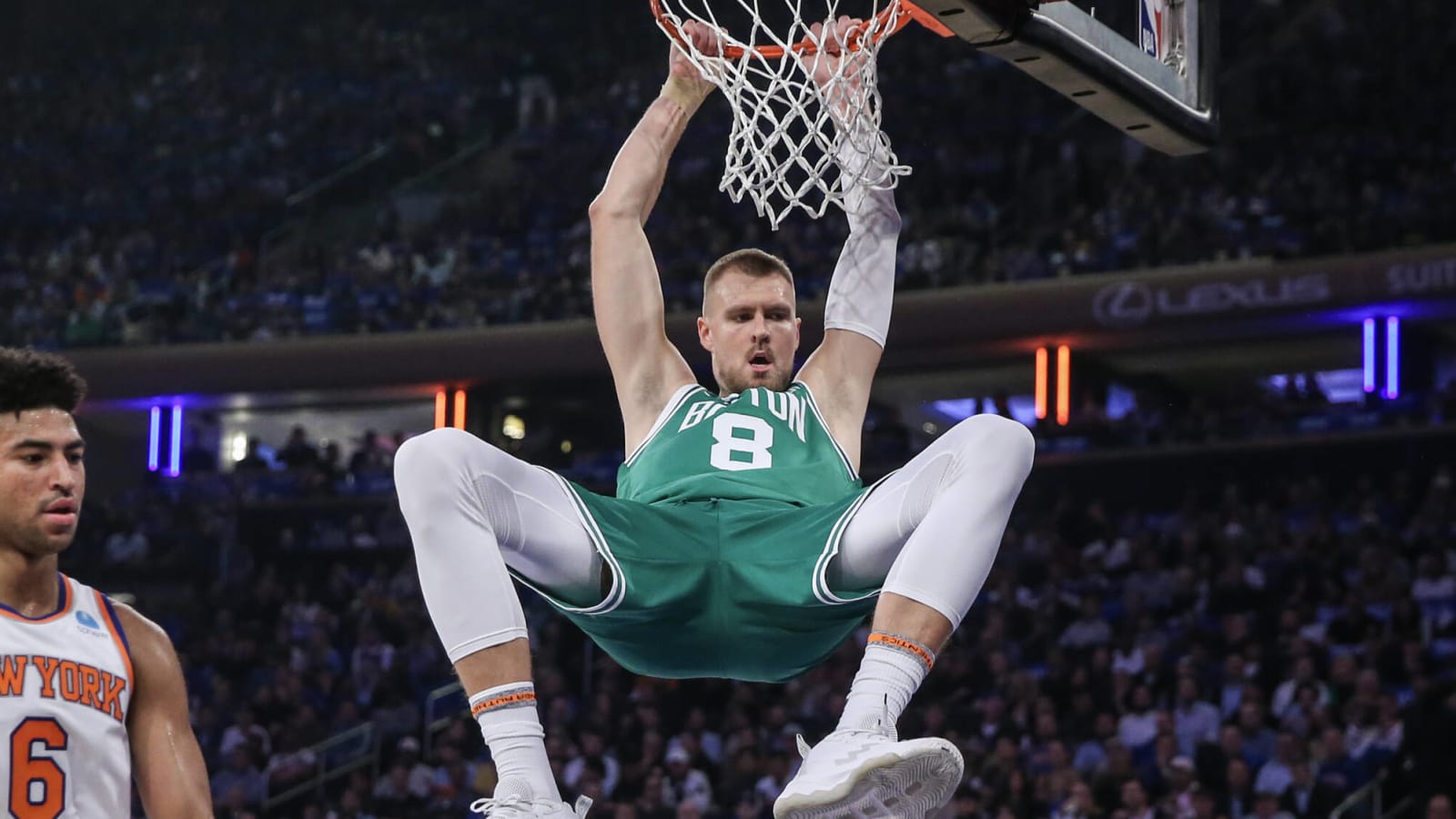 Kristaps Porzingis was motivated by vulgar chant from Knicks fans