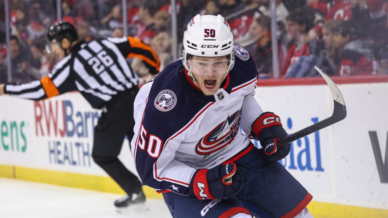 Blue Jackets’ Robinson on Being Waived & Proving He Belongs