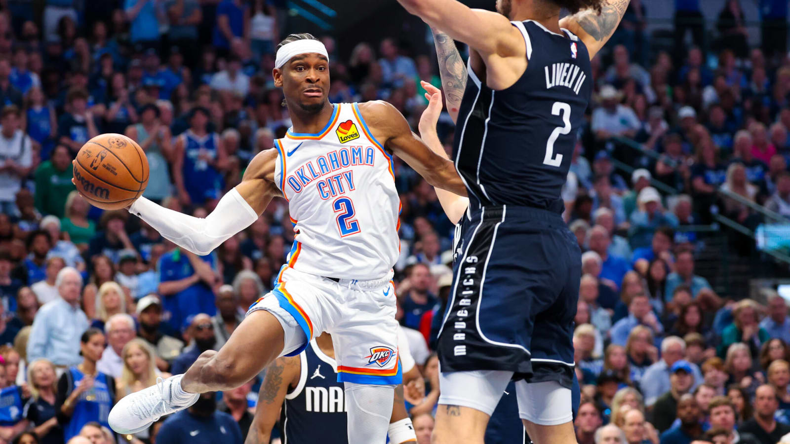 ShaiGilgeous-Alexander Guides Thunder To Game 4 Win Over Mavs, Ties Series 2-2