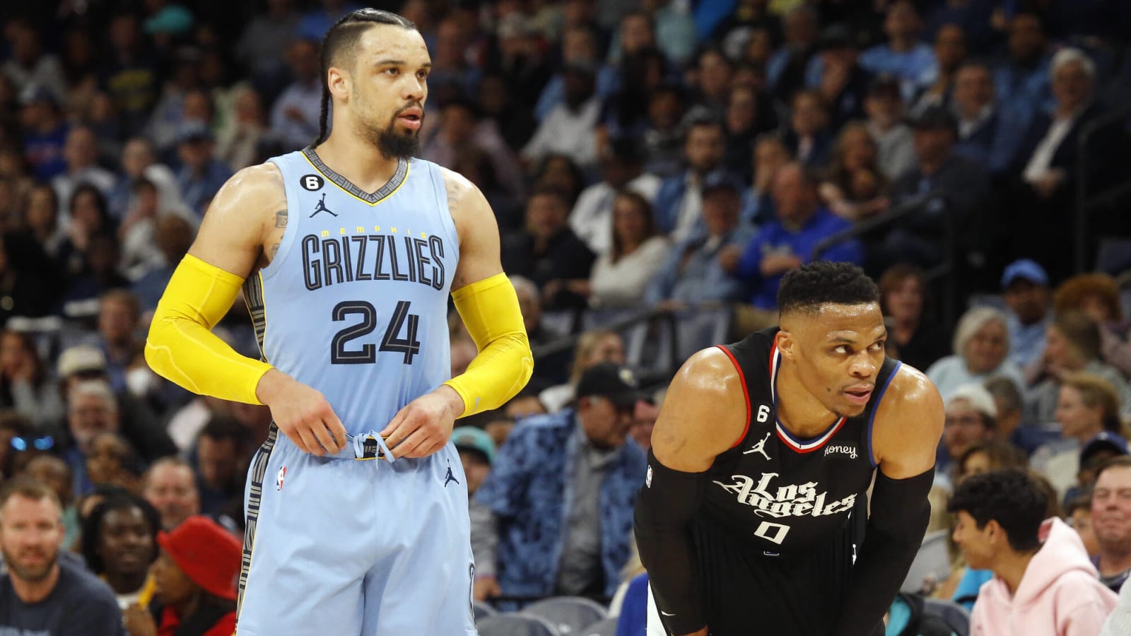 Dillon Brooks runs mouth at Russell Westbrook following loss