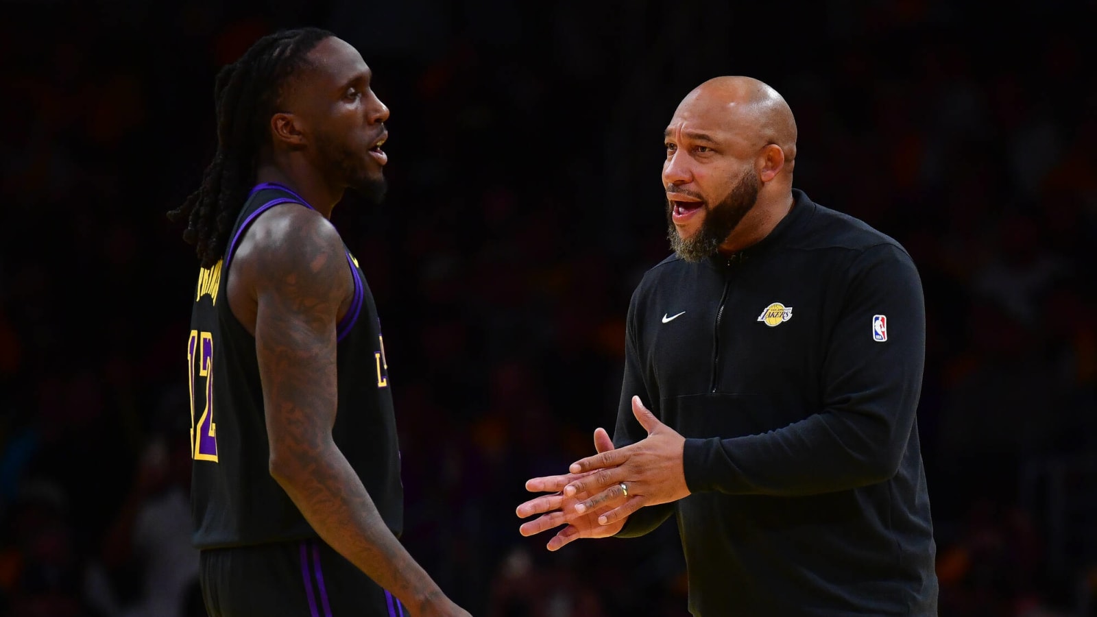 Report: Lakers players 'were taken aback' when Darvin Ham started Taurean Prince over Rui Hachimura