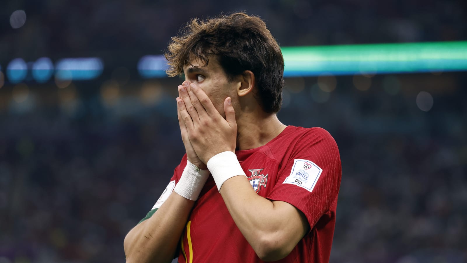 Watch: Joao Felix kills long ball dead to then provide a lovely finish for Portugal goal