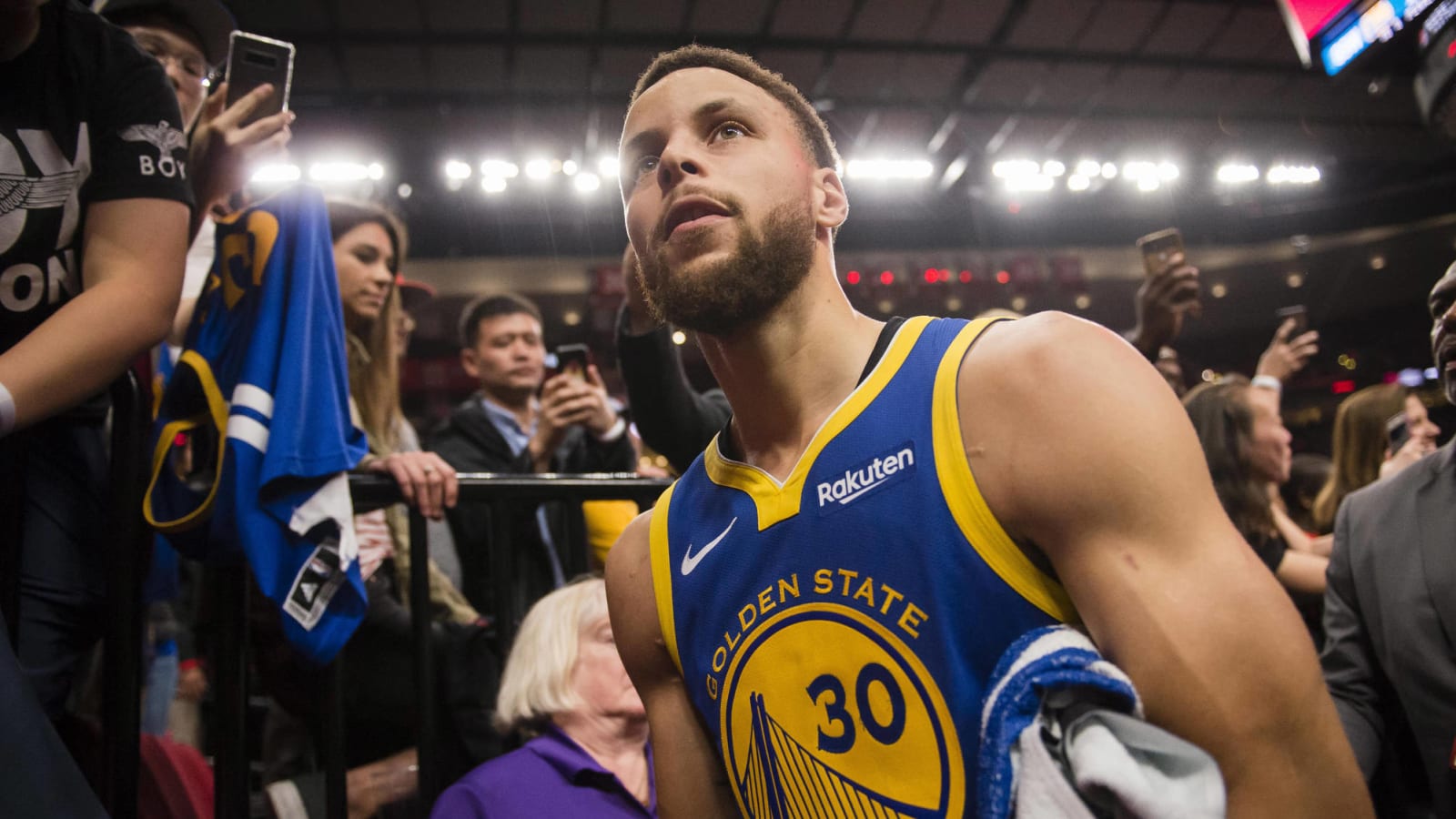 Watch: Stephen Curry’s remarkable playoff free throw streak finally ends