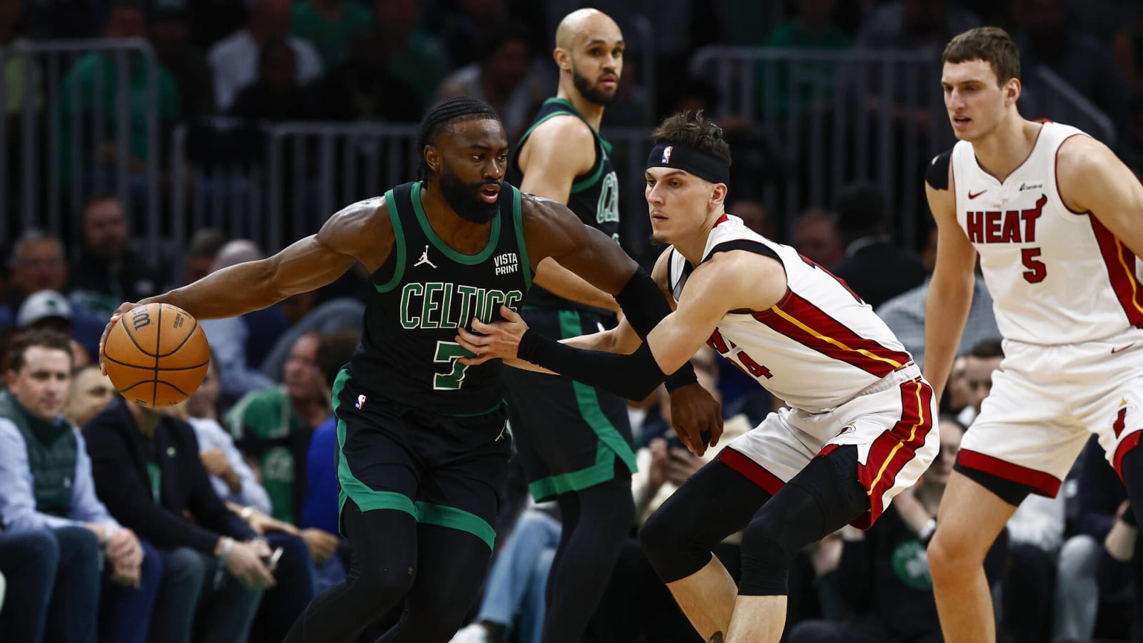 Jaylen Brown On Celtics Bouncing Heat: ‘Wish It Could Have Been Four But We’ll Take Five’