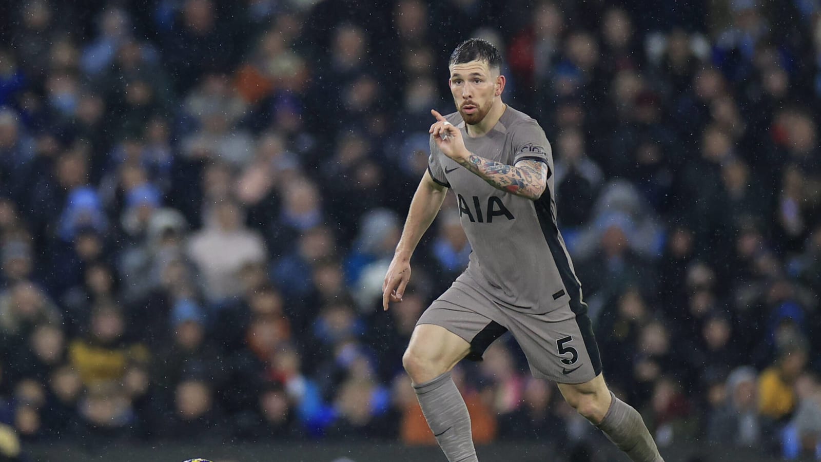 Tottenham’s Pierre-Emile Hojbjerg being eyed by French giants in a late move