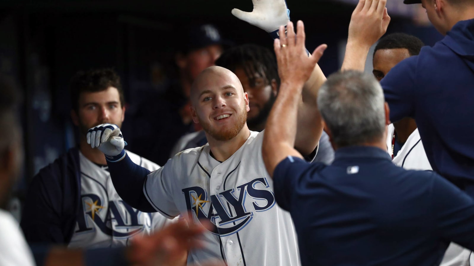 Rays oust Yankees on Mike Brousseau home run