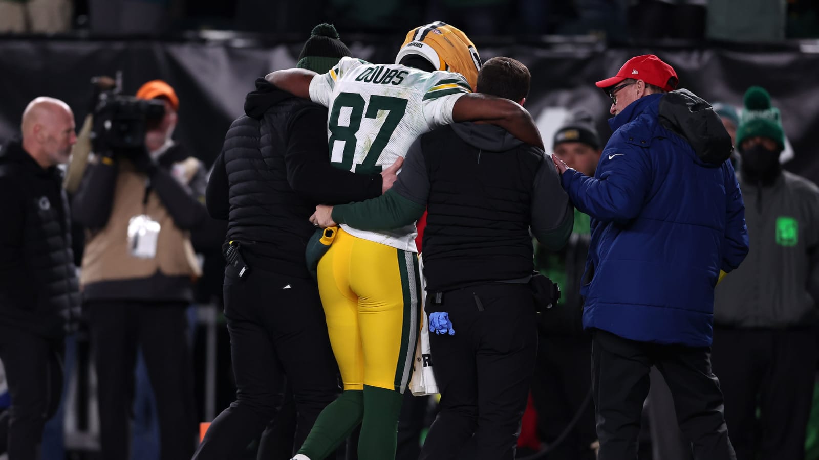 Packers lose their top two WRs to injury against Eagles