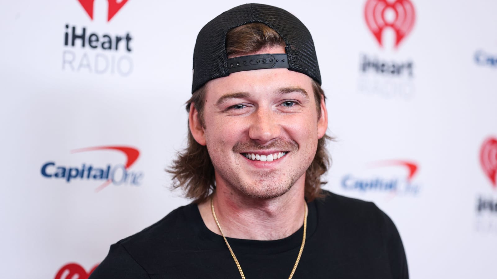 Morgan Wallen walks off the stage during "SNL" closing credits