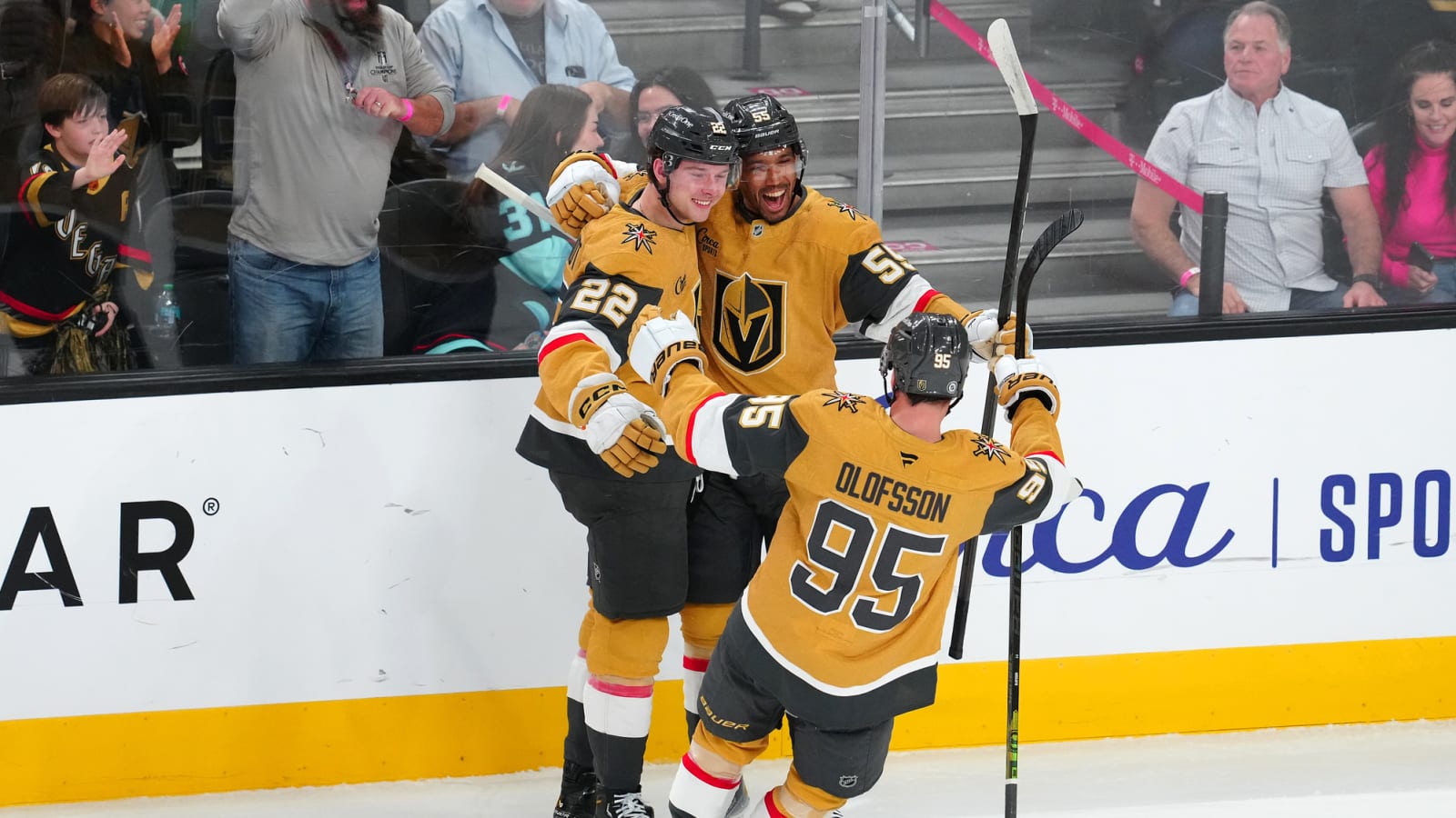 Three takeaways from the Golden Knights’ 6-2 victory against Kraken
