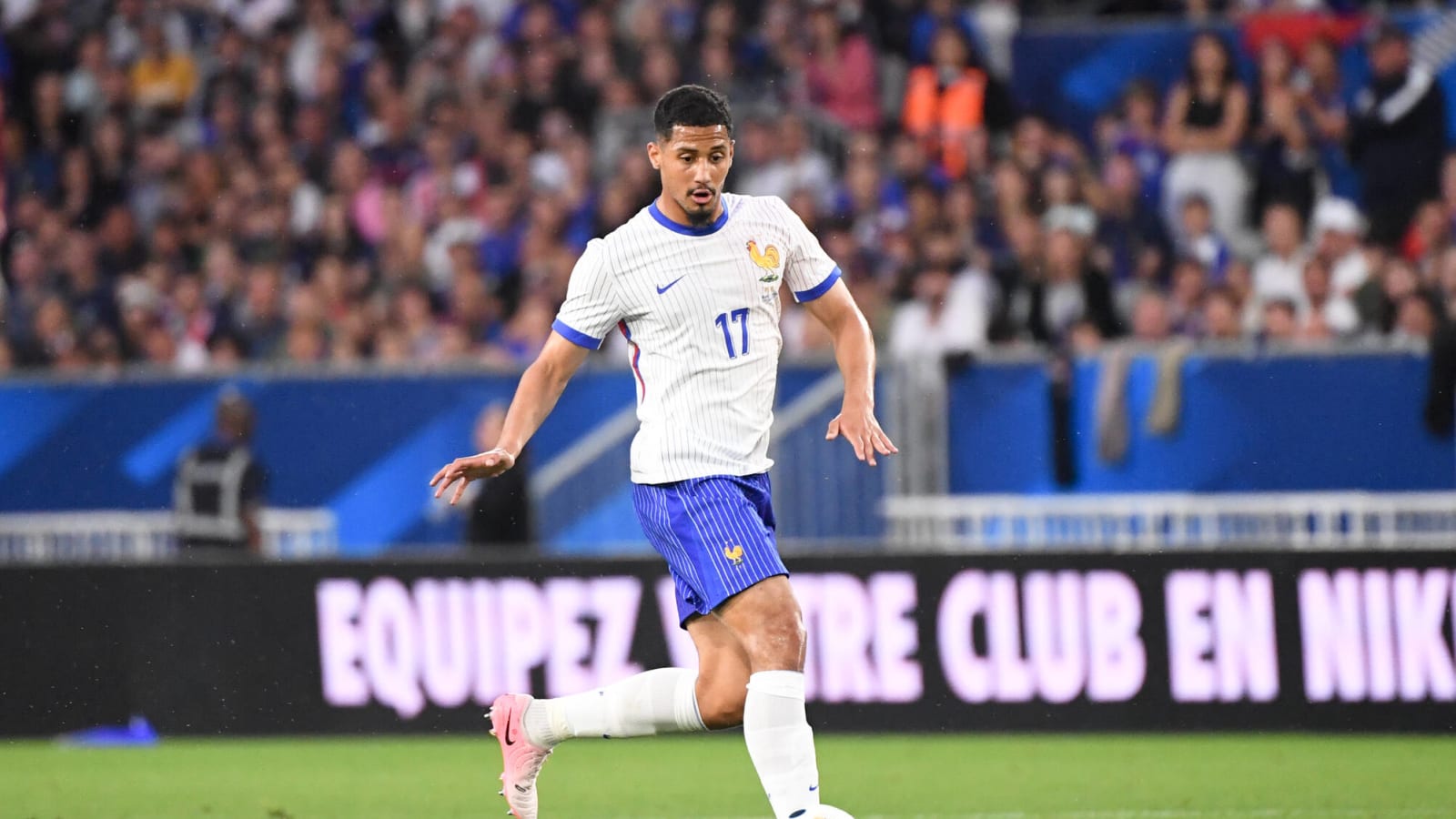 William Saliba sets his case for playing for France at Euro 24 with brilliant performance v Canada