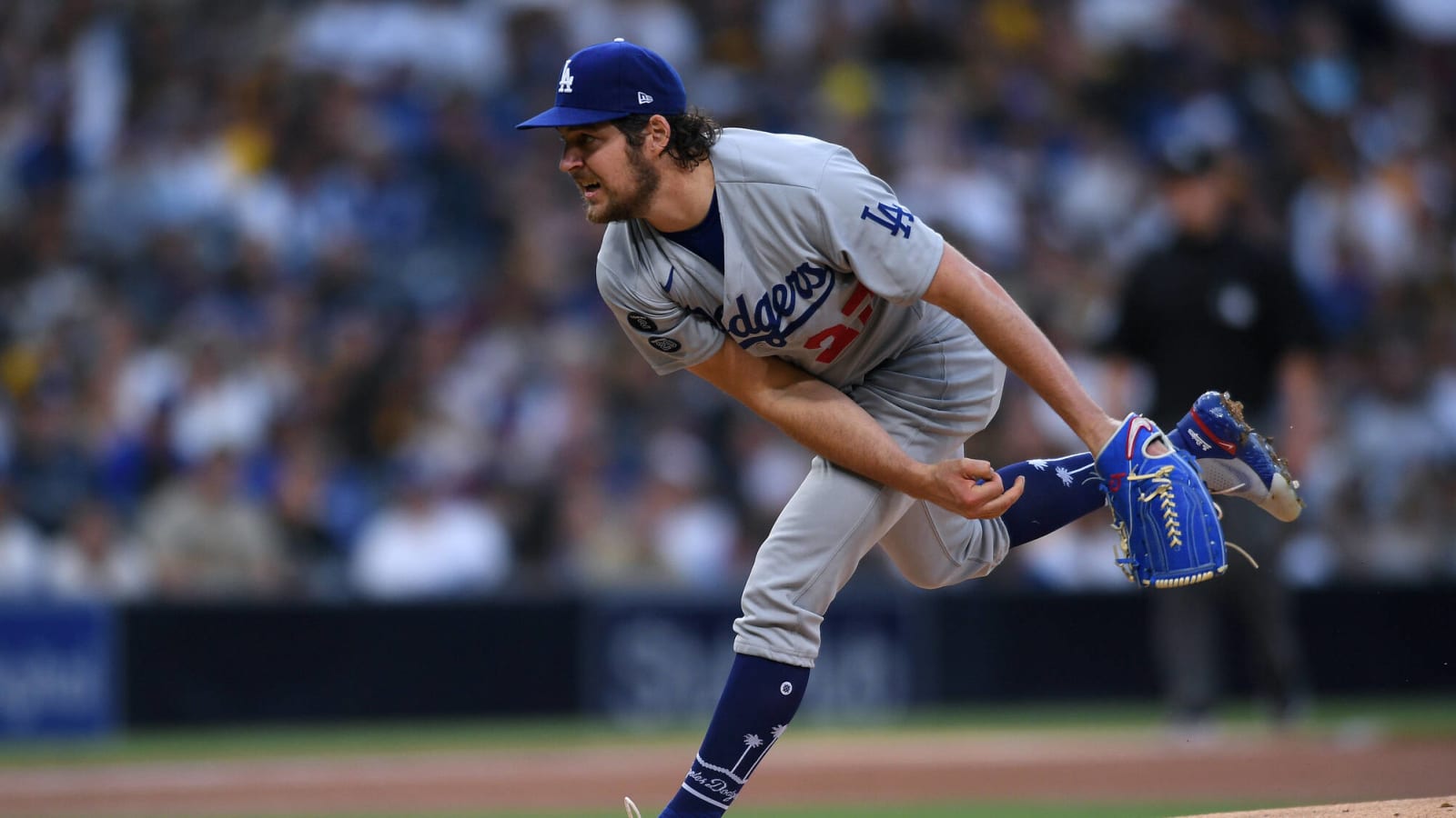 Trevor Bauer pitches against Dodgers minor leaguers