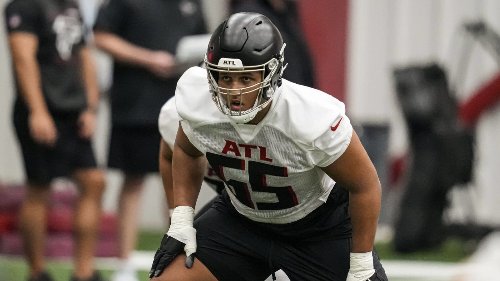 Falcons Rookie Bergeron Impressing at New Position