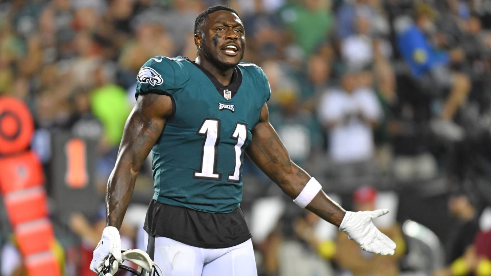 New Eagles receiver A.J. Brown's first love was baseball, and he