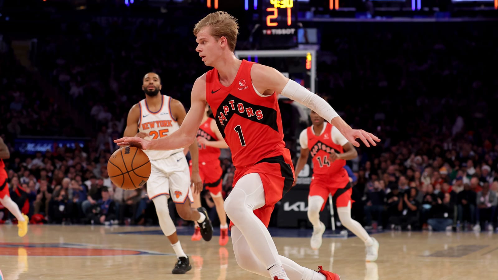 Top three Raptors so far this season