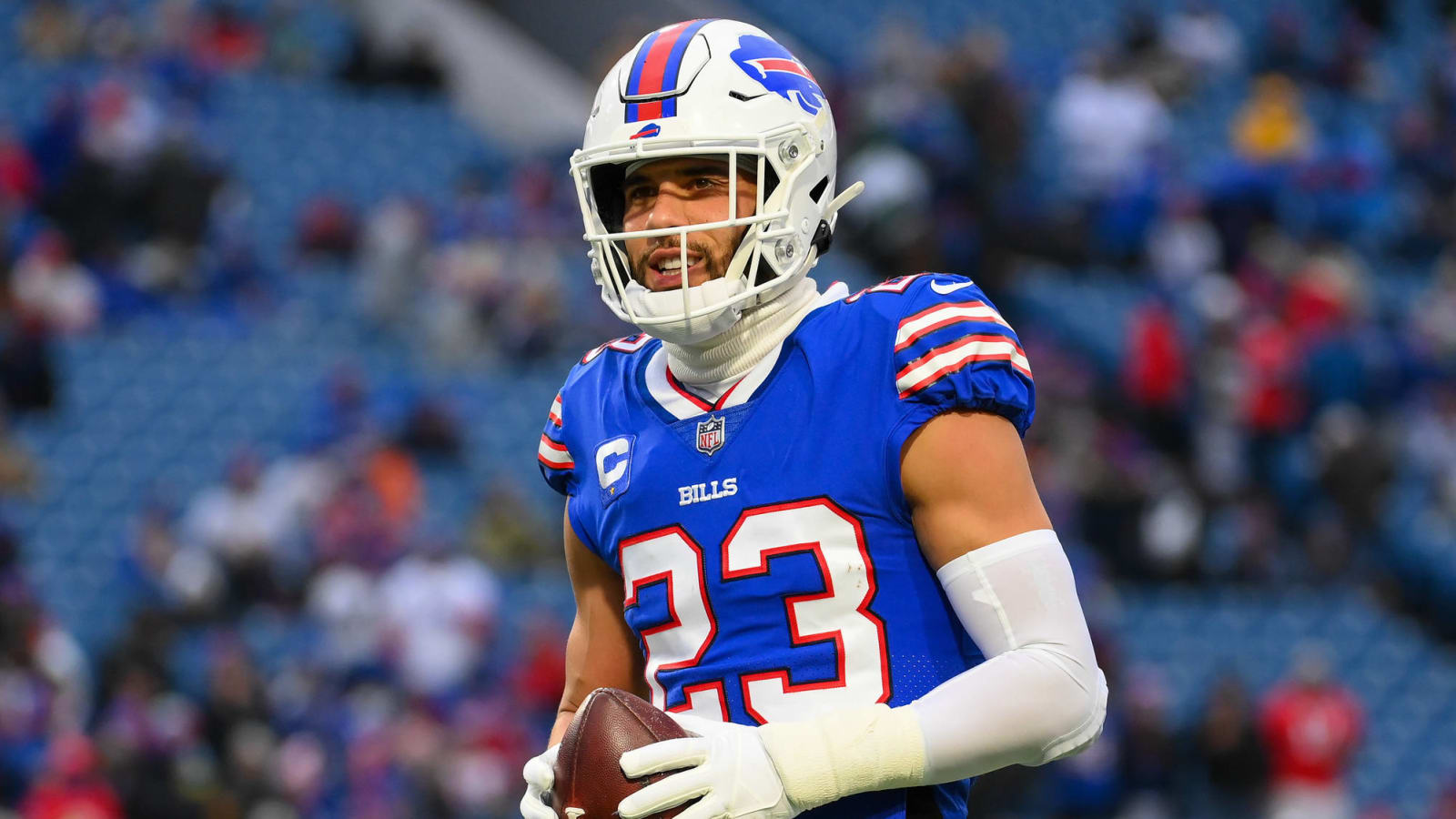 Watch: Micah Hyde lays out for diving, touchdown-saving interception