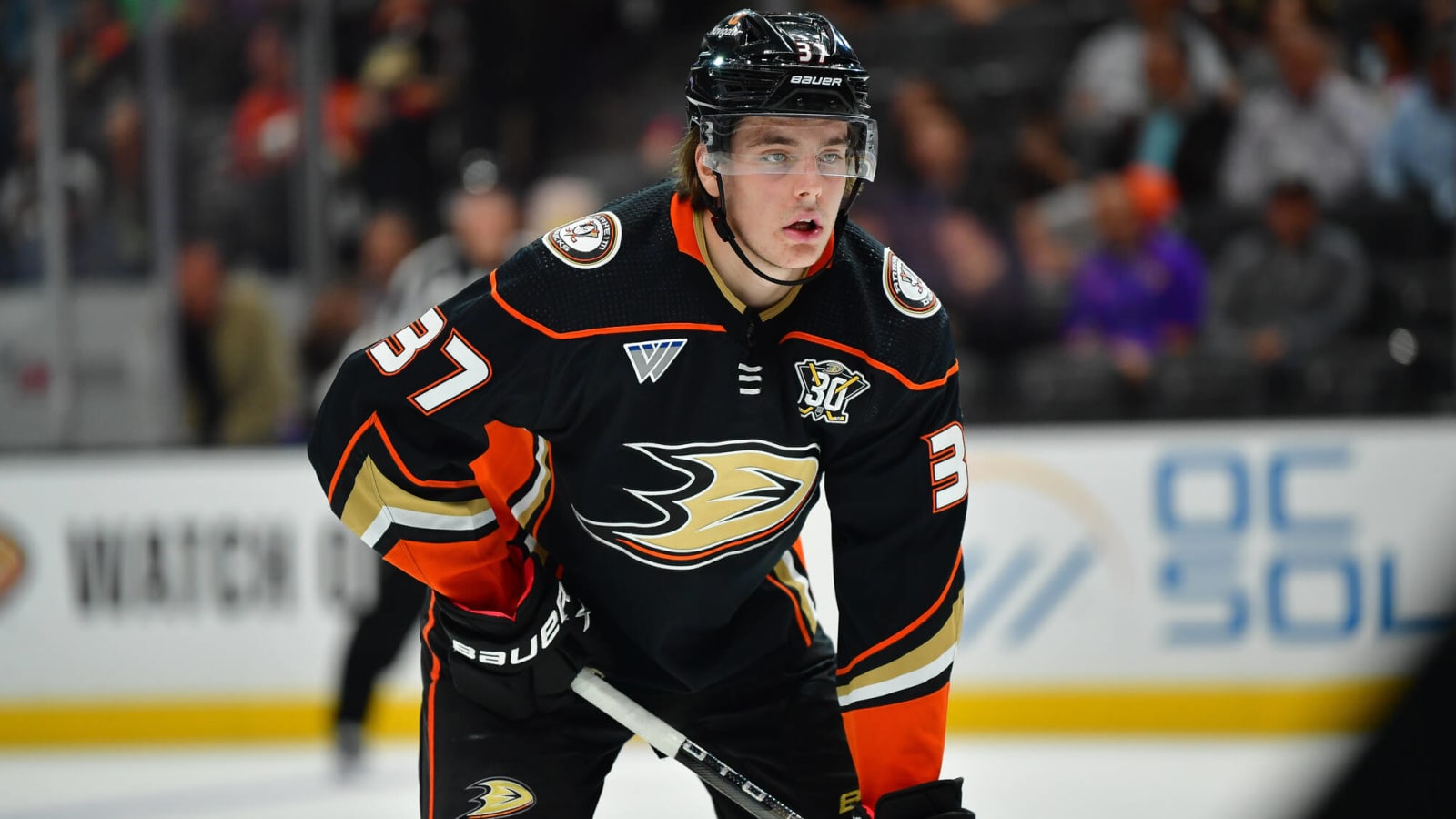 Injury Strikes Ducks’ Rookie Sensation Leo Carlsson in Practice
