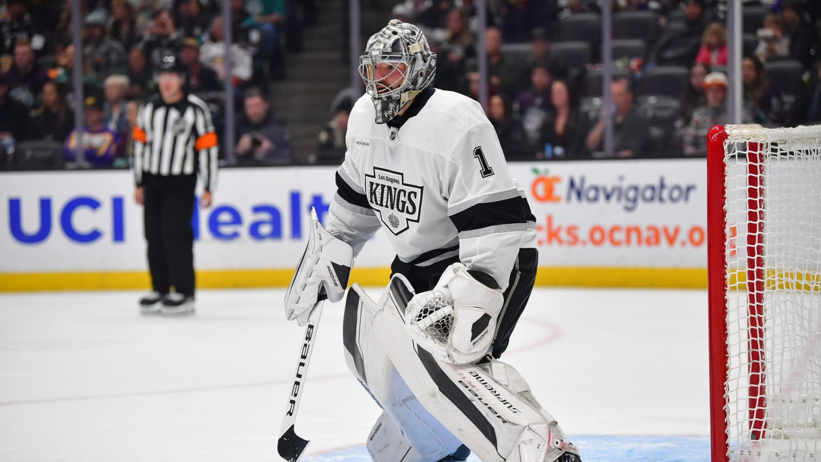 Erik Portillo Makes NHL Debut For LA Kings