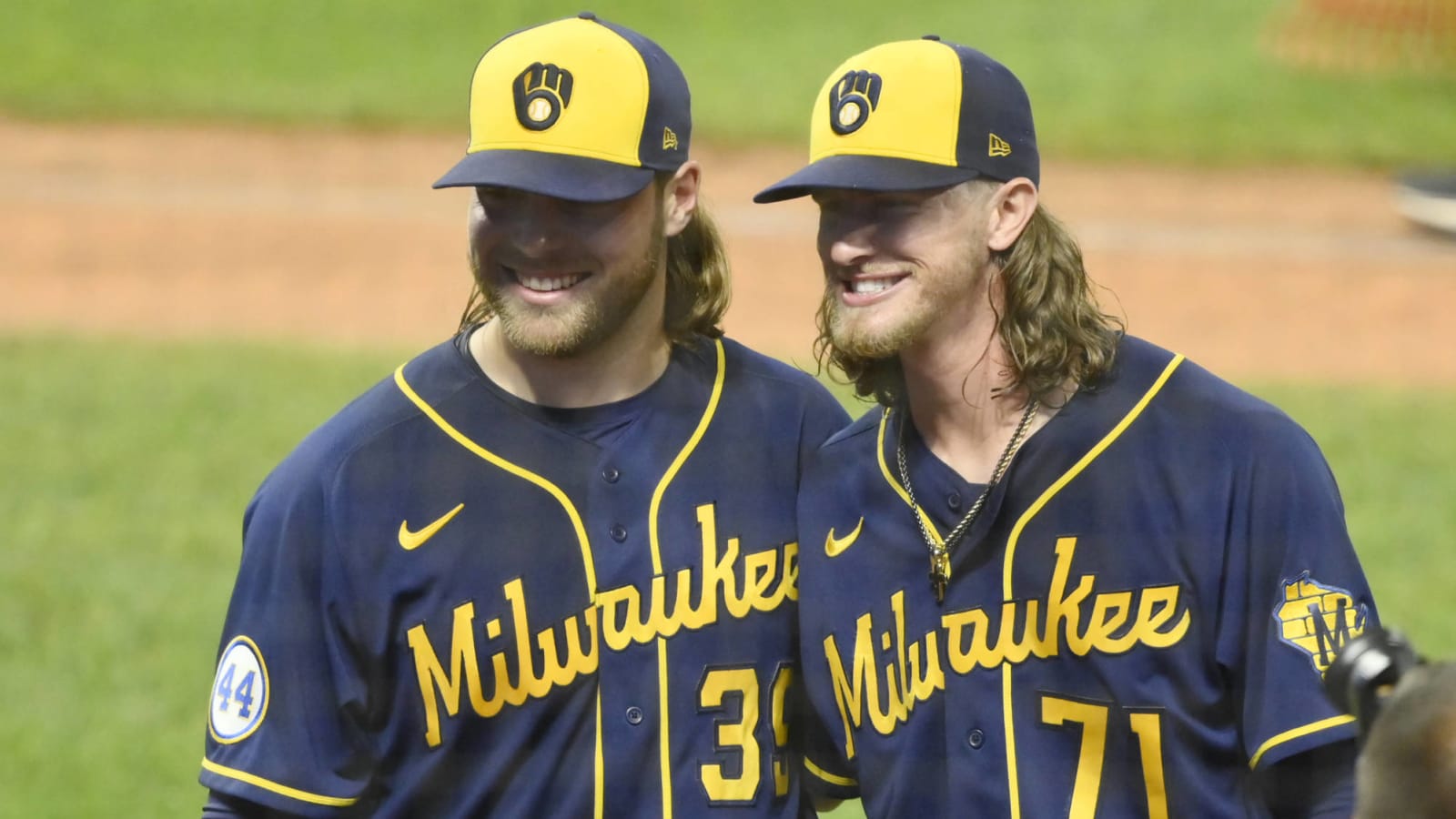 Brewers' Burnes, Hader combine for record ninth no-hitter of season