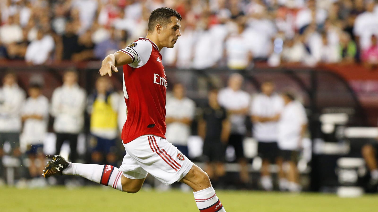 Granit Xhaka is using his disappointment at Arsenal to spur on his new team-mates