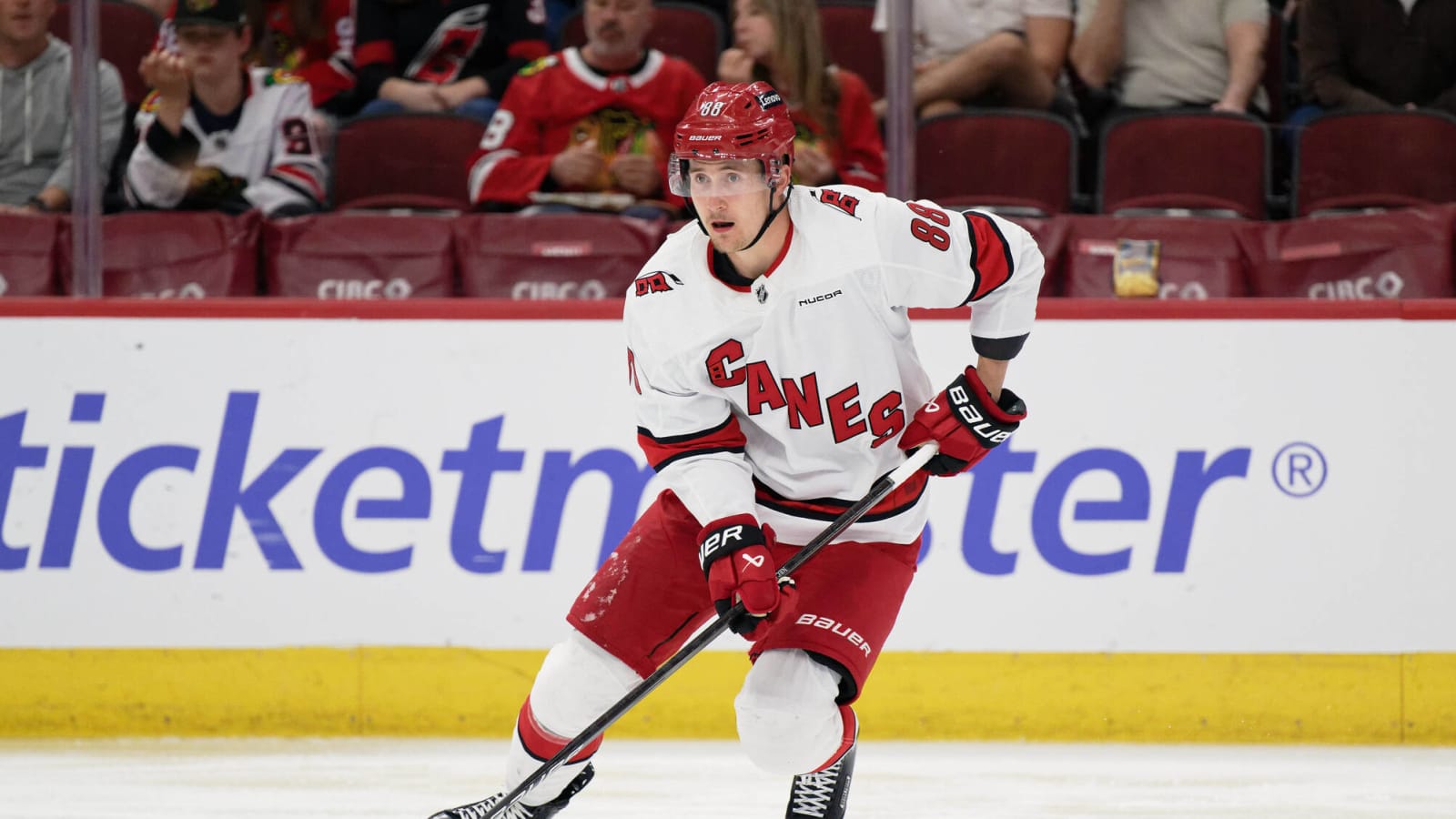 Martin Necas would like to be traded, according to his father