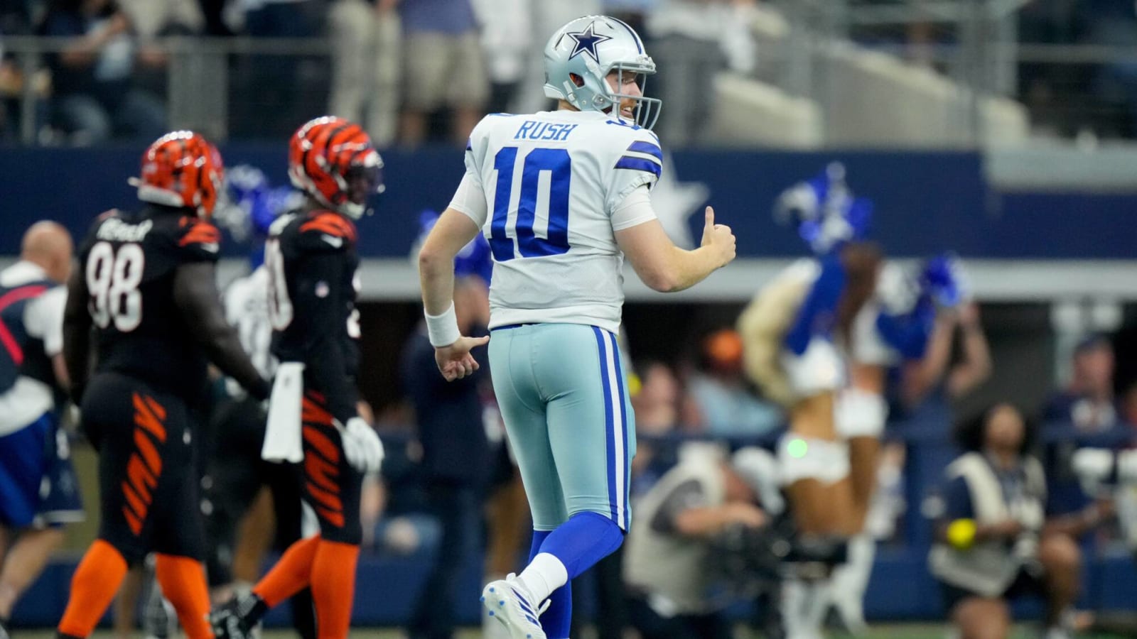 Cowboys' Cooper Rush leads Cowboys on winning drive against Bengals