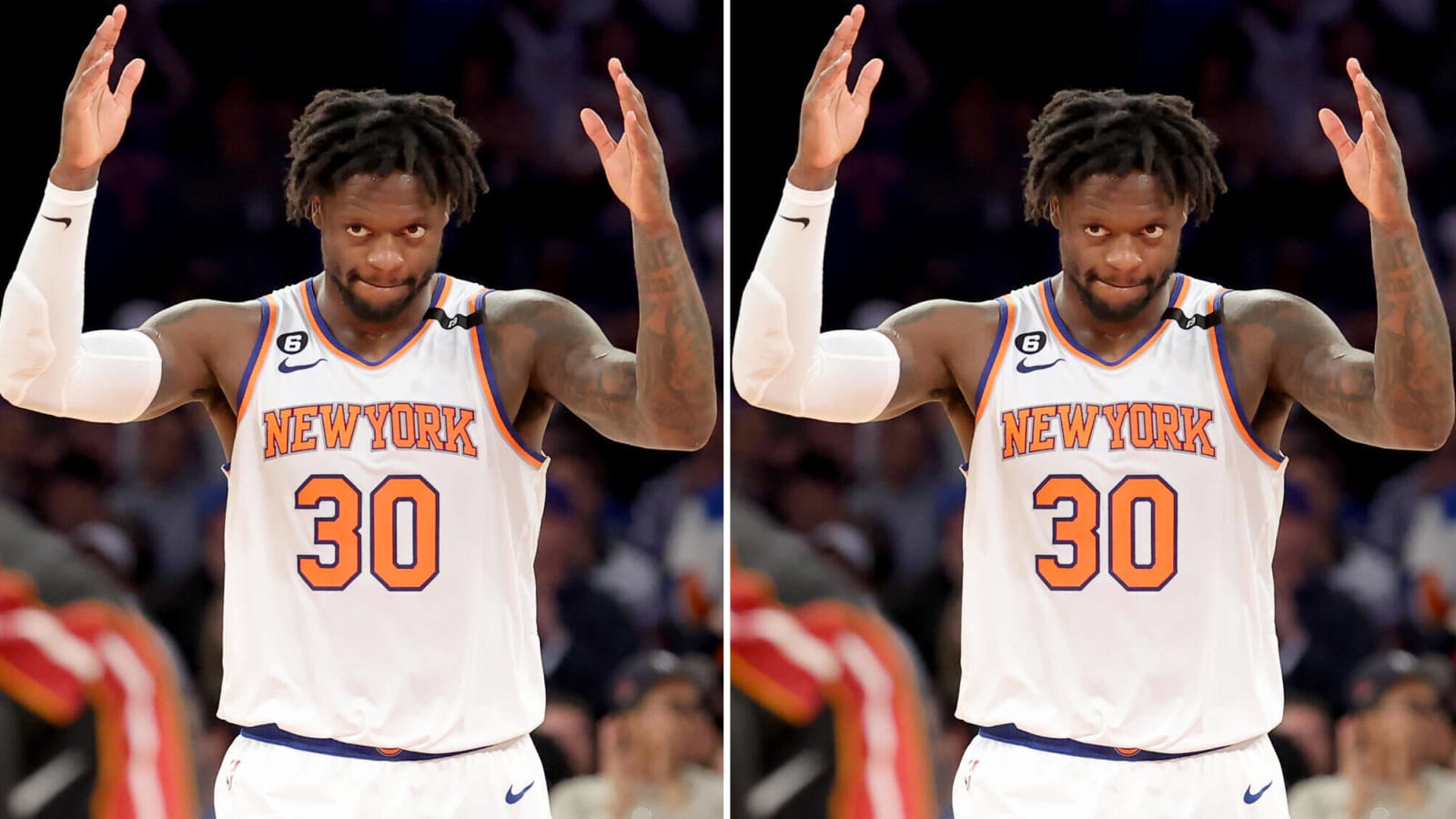 Double Vision: Knicks’ Julius Randle battles to extend season